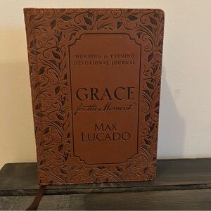 Grace For The Moment Morning and Evening Devotional Journal Max Lucado NEW